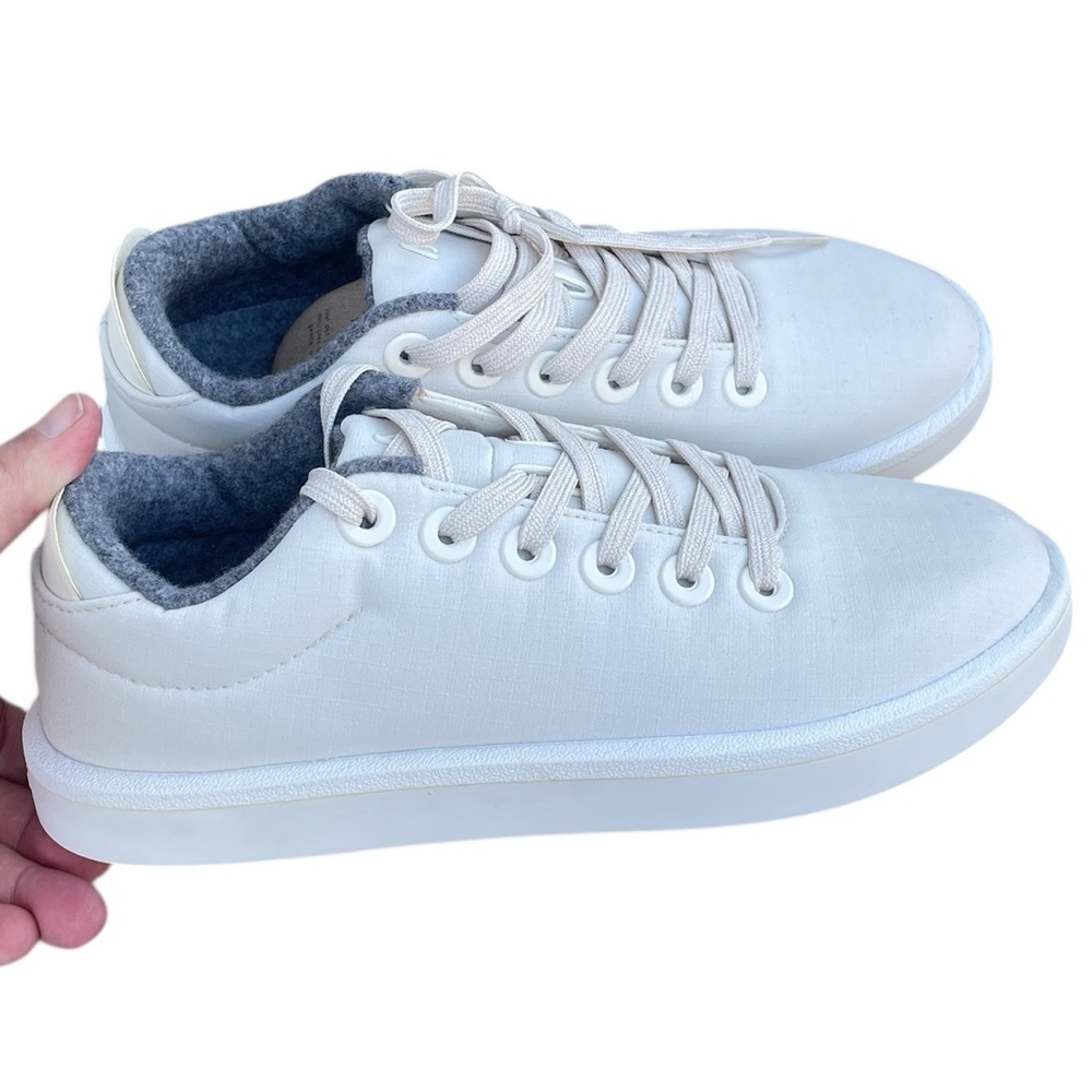 Allbirds Women’s Canvas Piper Sneakers, Off White,‎ Size 7, NWOB